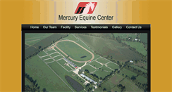 Desktop Screenshot of mercuryequine.com