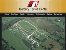 Tablet Screenshot of mercuryequine.com